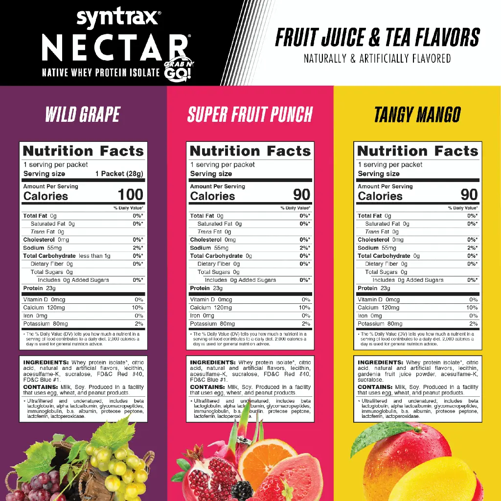 Syntrax® Nectar® Variety Sampler Protein Powder